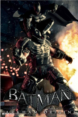 

Aabhaas Batman Arkham Origins Wall Poster Fine Art Print(12 inch X 18 inch, Rolled)
