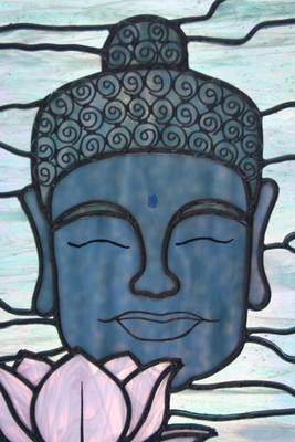 Aabhaas Buddha Wall Poster Fine Art Print(12 inch X 18 inch, Rolled)