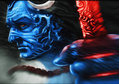 

Aabhaas Shiva Wall Poster Fine Art Print(12 inch X 18 inch, Rolled)