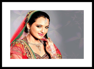 

Aabhaas Sonakshi Sinha Wall Poster Fine Art Print(12 inch X 18 inch, Rolled)