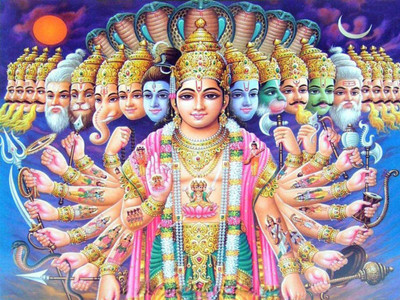

Aabhaas Vishnu Wall Poster Fine Art Print(12 inch X 18 inch, Rolled)