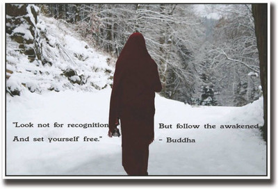 

Aabhaas Buddha Wall Poster Fine Art Print(12 inch X 18 inch, Rolled)