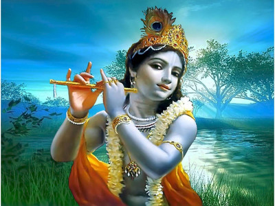 

Aabhaas Krishna Wall Poster Fine Art Print(12 inch X 18 inch, Rolled)