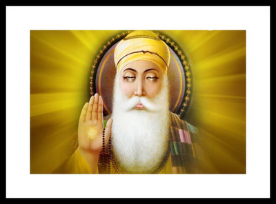 

Aabhaas Guru Nanak Wall Poster Fine Art Print(12 inch X 18 inch, Rolled)