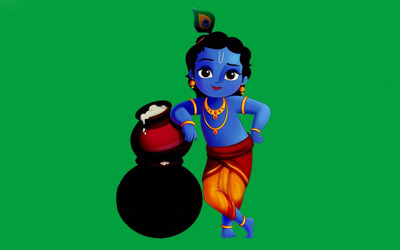 

Aabhaas Krishna Wall Poster Fine Art Print(12 inch X 18 inch, Rolled)