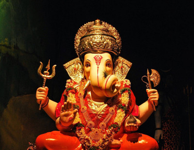 

Aabhaas Ganesha Wall Poster Fine Art Print(12 inch X 18 inch, Rolled)