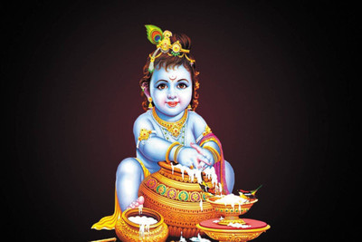 

Aabhaas Krishna Wall Poster Fine Art Print(12 inch X 18 inch, Rolled)