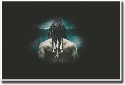 

Aabhaas Shiva Wall Poster Fine Art Print(12 inch X 18 inch, Rolled)