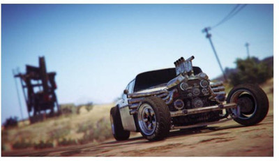 

Aabhaas GTA - GrATHAND Theft Auto Wall Poster Fine Art Print(12 inch X 18 inch, Rolled)