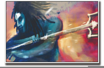 

Aabhaas Shiva Wall Poster Fine Art Print(12 inch X 18 inch, Rolled)