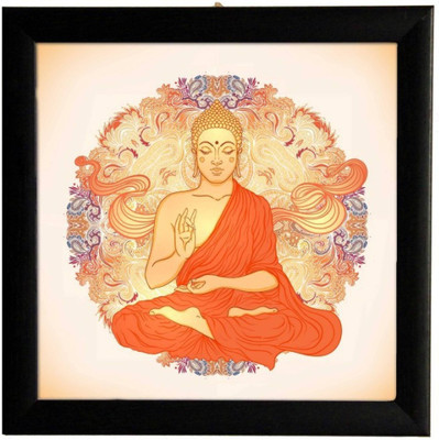 

Aabhaas Buddha Wall Poster Fine Art Print(12 inch X 18 inch, Rolled)