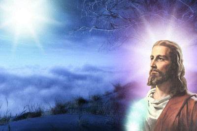 

Aabhaas Jesus Christ Wall Poster Fine Art Print(12 inch X 18 inch, Rolled)