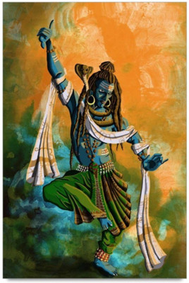 

Aabhaas Shiva Wall Poster Fine Art Print(12 inch X 18 inch, Rolled)