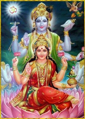 

Aabhaas Vishnu Wall Poster Fine Art Print(12 inch X 18 inch, Rolled)