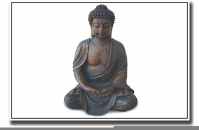 

Aabhaas Buddha Wall Poster Fine Art Print(12 inch X 18 inch, Rolled)