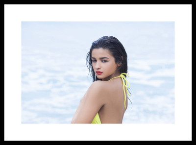 

Aabhaas Alia Bhatt Wall Poster Fine Art Print(12 inch X 18 inch, Rolled)