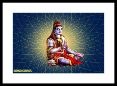 

Aabhaas Shiva Wall Poster Fine Art Print(12 inch X 18 inch, Rolled)