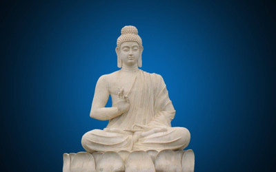 

Aabhaas Buddha Wall Poster Fine Art Print(12 inch X 18 inch, Rolled)