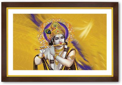 

Aabhaas Krishna Wall Poster Fine Art Print(12 inch X 18 inch, Rolled)