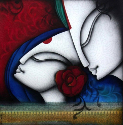 

Aabhaas Krishna Wall Poster Fine Art Print(12 inch X 18 inch, Rolled)