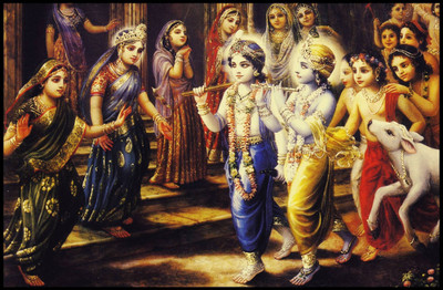 

Aabhaas Krishna Wall Poster Fine Art Print(12 inch X 18 inch, Rolled)