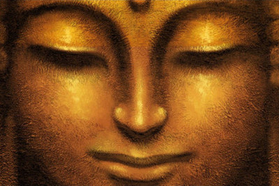 

Aabhaas Buddha Wall Poster Fine Art Print(12 inch X 18 inch, Rolled)
