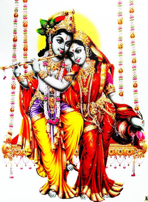 

Aabhaas Krishna Wall Poster Fine Art Print(12 inch X 18 inch, Rolled)
