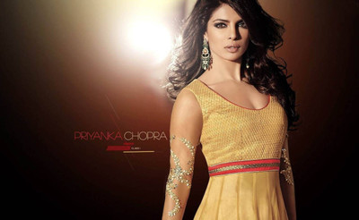 Aabhaas Priyanka Chopra Wall Poster Fine Art Print(12 inch X 18 inch, Rolled)