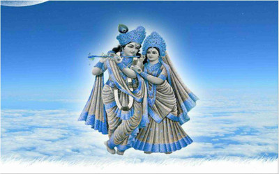

Aabhaas Krishna Wall Poster Fine Art Print(12 inch X 18 inch, Rolled)