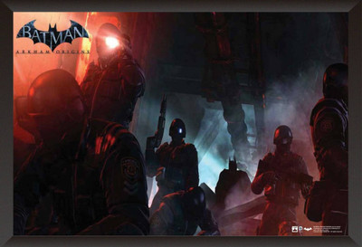 

Aabhaas Batman Arkham Origins Wall Poster Fine Art Print(12 inch X 18 inch, Rolled)
