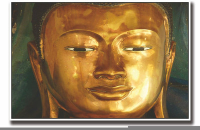 

Aabhaas Buddha Wall Poster Fine Art Print(12 inch X 18 inch, Rolled)