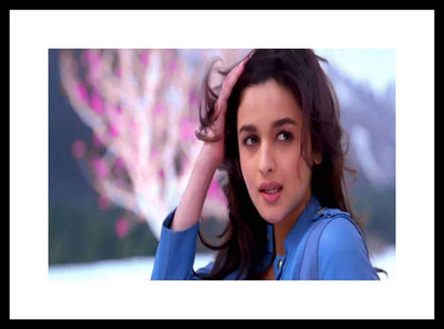 

Aabhaas Alia Bhatt Wall Poster Fine Art Print(12 inch X 18 inch, Rolled)