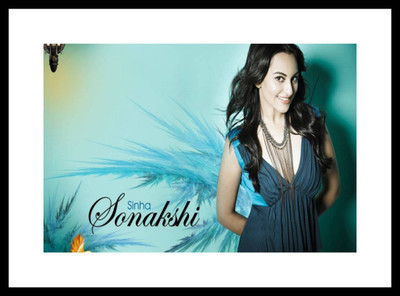 

Aabhaas Sonakshi Sinha Wall Poster Fine Art Print(12 inch X 18 inch, Rolled)