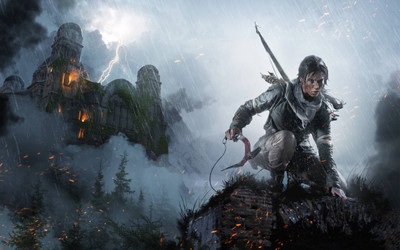 

Akhuratha Tomb Raider Fine Quality Wall Poster Paper Print(12 inch X 18 inch, Rolled)