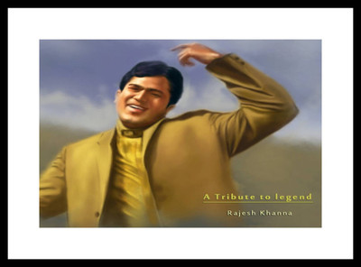 

Aabhaas Rajesh Khanna Wall Poster Fine Art Print(12 inch X 18 inch, Rolled)