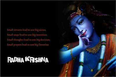 

Aabhaas Krishna Wall Poster Fine Art Print(12 inch X 18 inch, Rolled)