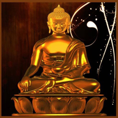

Aabhaas Buddha Wall Poster Fine Art Print(12 inch X 18 inch, Rolled)