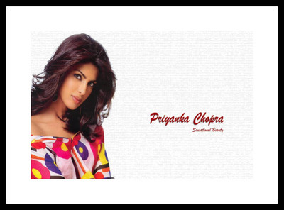 

Aabhaas Priyanka Chopra Wall Poster Fine Art Print(12 inch X 18 inch, Rolled)