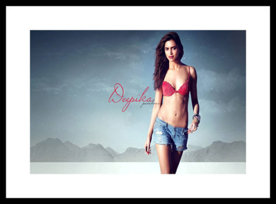 

Aabhaas Deepika Padukone Wall Poster Fine Art Print(12 inch X 18 inch, Rolled)