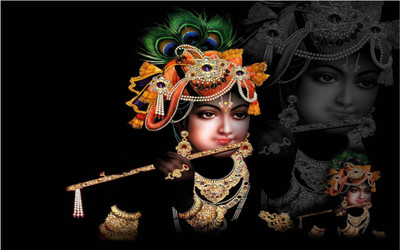 

Aabhaas Krishna Wall Poster Fine Art Print(12 inch X 18 inch, Rolled)