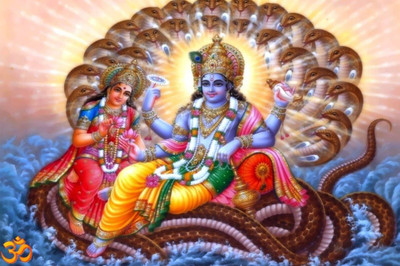 

Aabhaas Vishnu Wall Poster Fine Art Print(12 inch X 18 inch, Rolled)