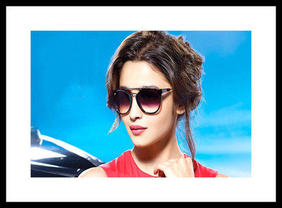

Aabhaas Alia Bhatt Wall Poster Fine Art Print(12 inch X 18 inch, Rolled)