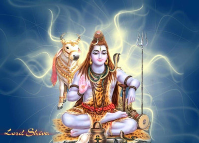 

Aabhaas Shiva Wall Poster Fine Art Print(12 inch X 18 inch, Rolled)