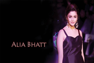 

Aabhaas Alia Bhatt Wall Poster Fine Art Print(12 inch X 18 inch, Rolled)