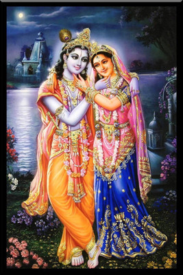 

Aabhaas Krishna Wall Poster Fine Art Print(12 inch X 18 inch, Rolled)