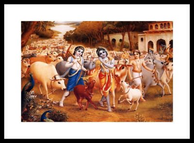 

Aabhaas Krishna Wall Poster Fine Art Print(12 inch X 18 inch, Rolled)
