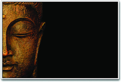 

Aabhaas Buddha Wall Poster Fine Art Print(12 inch X 18 inch, Rolled)