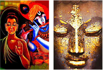 

Aabhaas Krishna Wall Poster Fine Art Print(12 inch X 18 inch, Rolled)