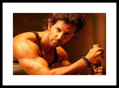 

Aabhaas Hrithik Roshan Wall Poster Fine Art Print(12 inch X 18 inch, Rolled)