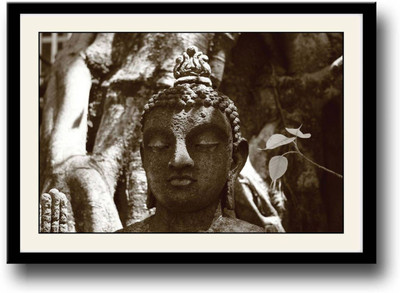 

Aabhaas Buddha Wall Poster Fine Art Print(12 inch X 18 inch, Rolled)